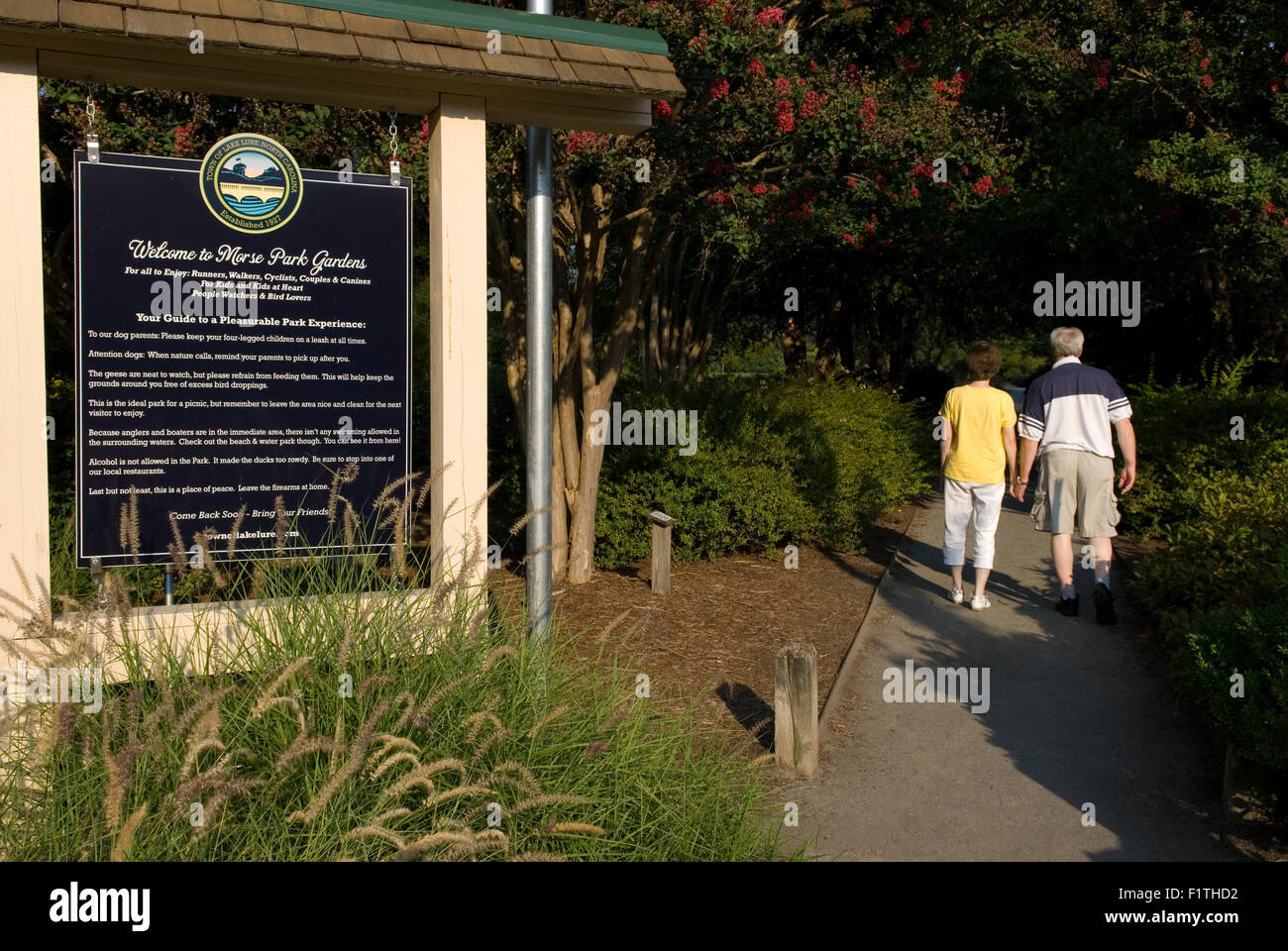 Lake Lure North Carolina USA Stockfoto