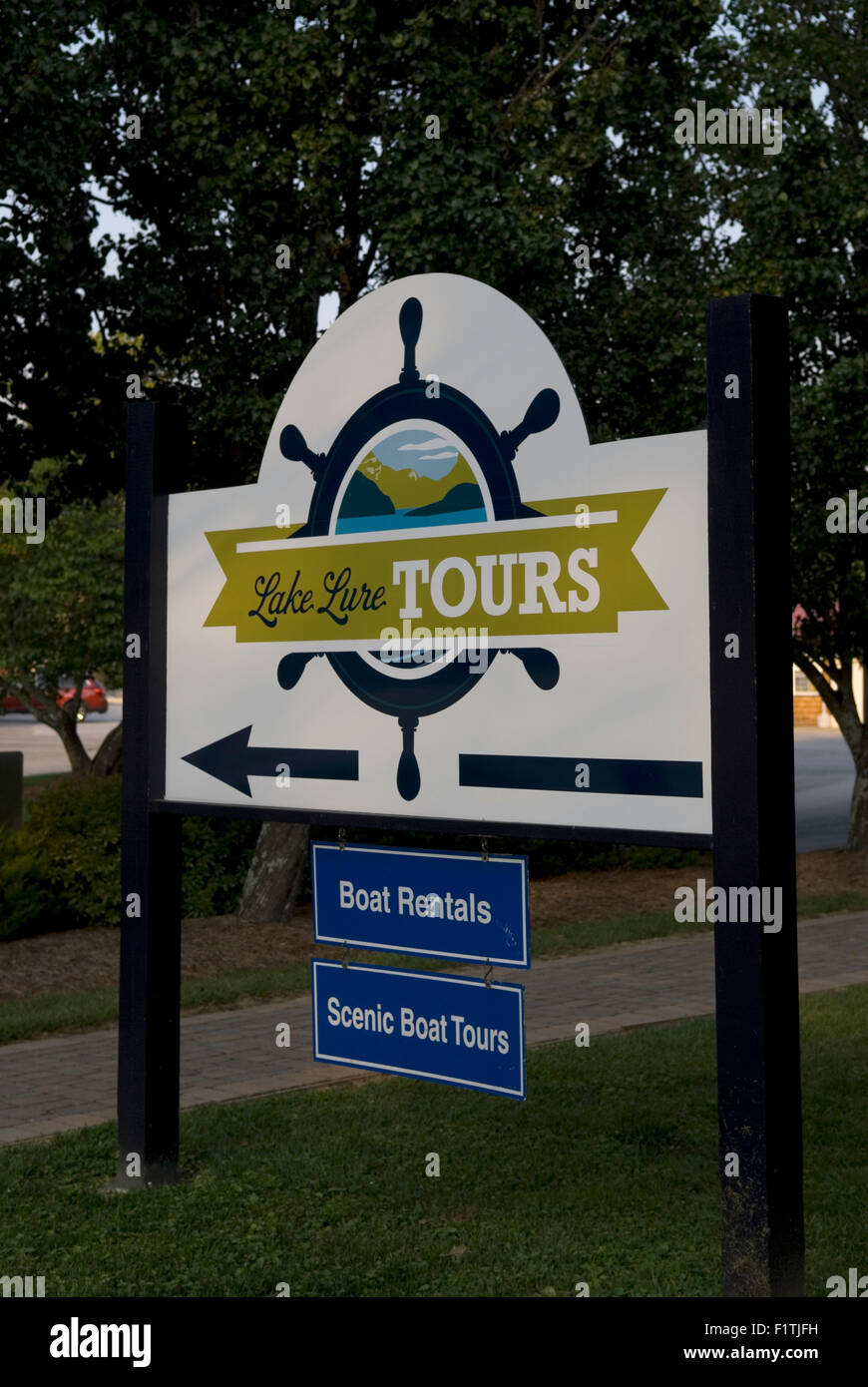 Lake Lure North Carolina USA Stockfoto