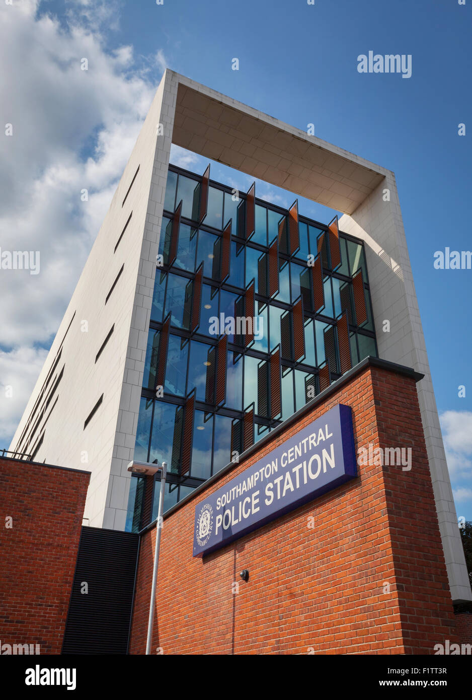 Southampton zentrale Polizeistation, Southampton, Hampshire, UK Stockfoto