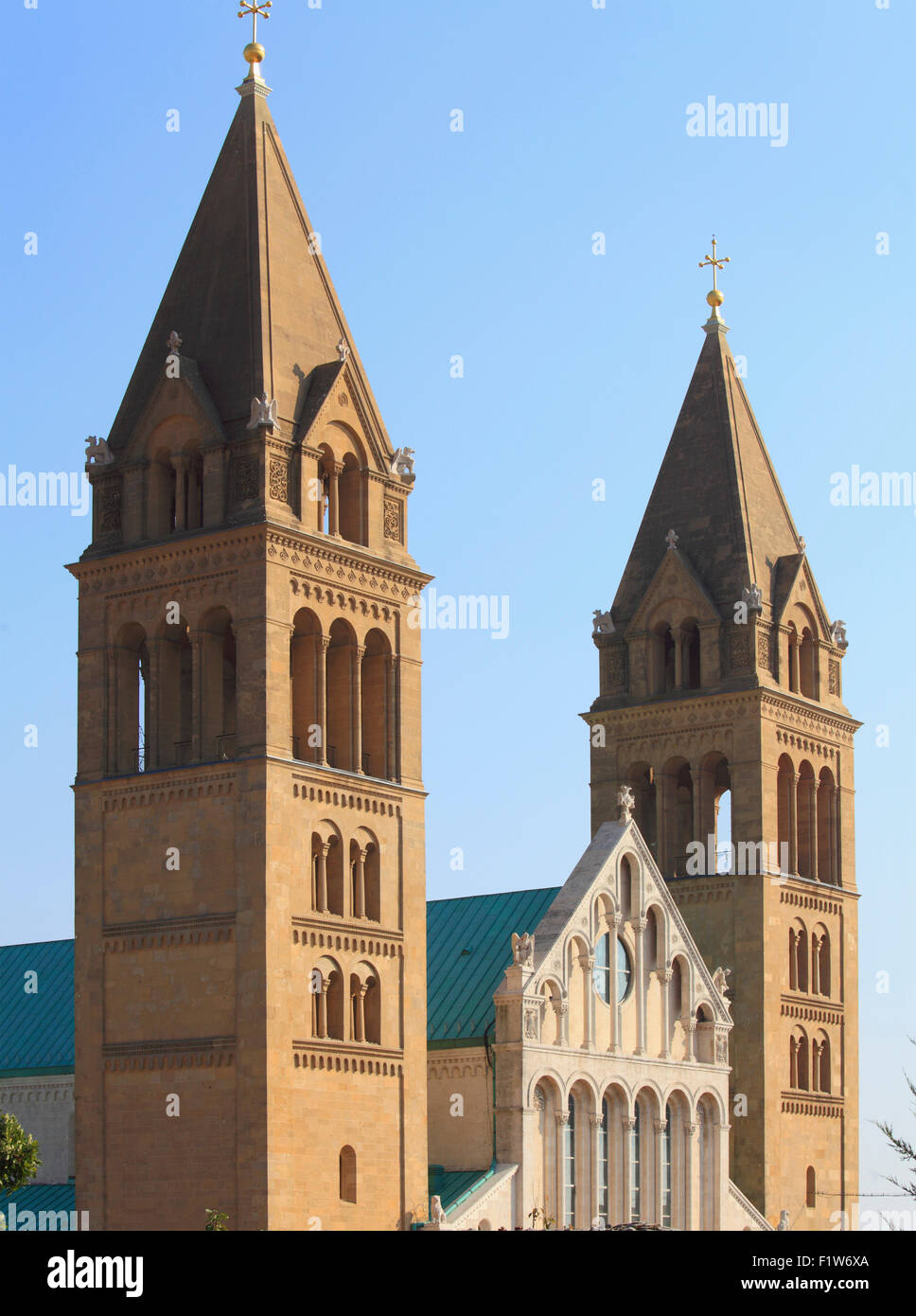 Ungarn Pécs St Peter Basilica religiöse monument Stockfoto