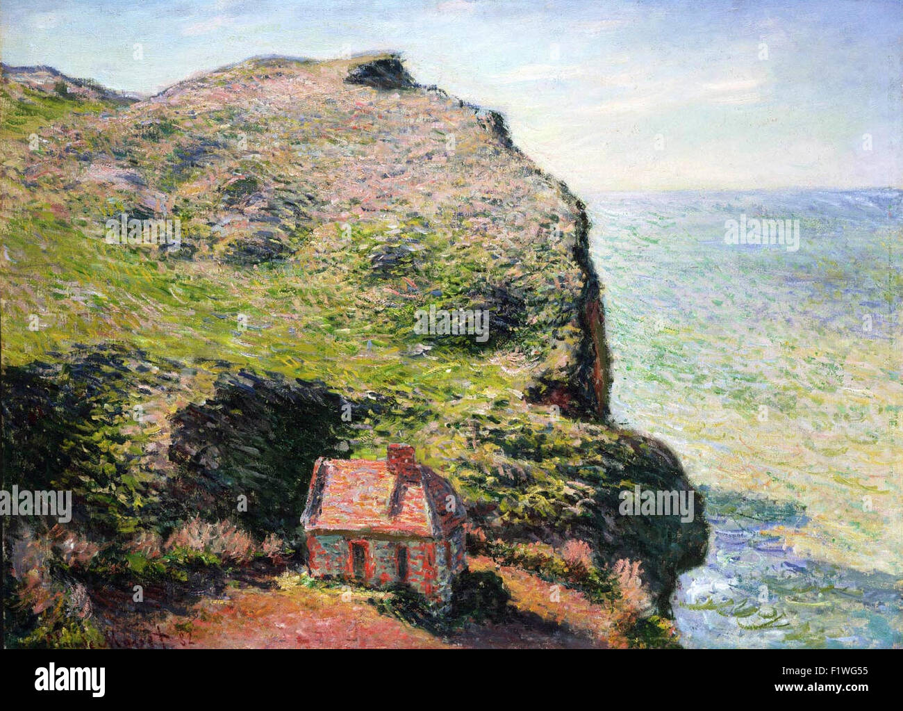 Claude Monet - Zollamt, Varengeville Stockfoto
