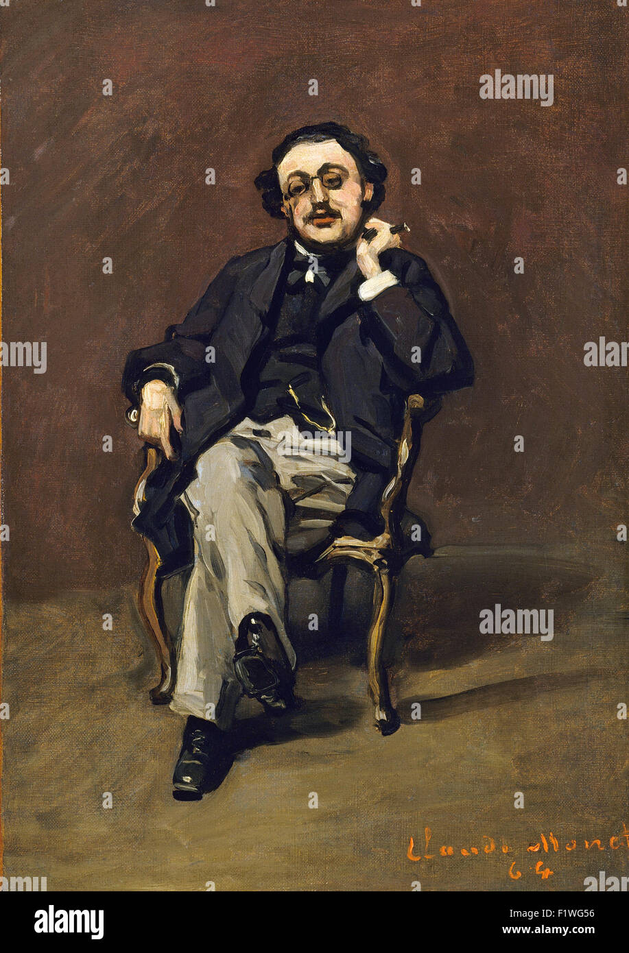 Claude Monet - Dr. Leclenché Stockfoto