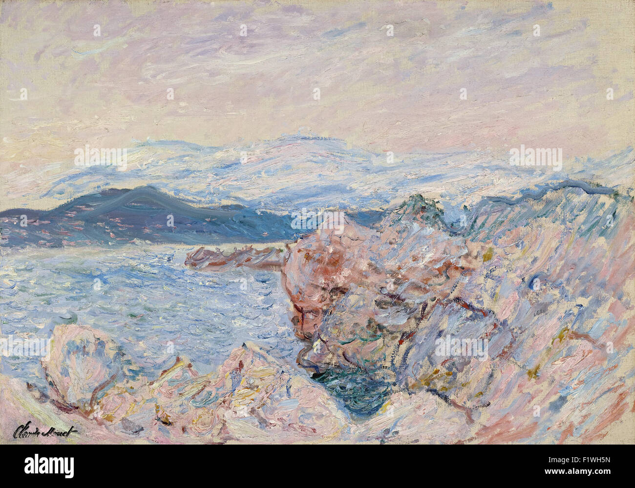 Claude Monet - Le Golfe Juan Stockfoto