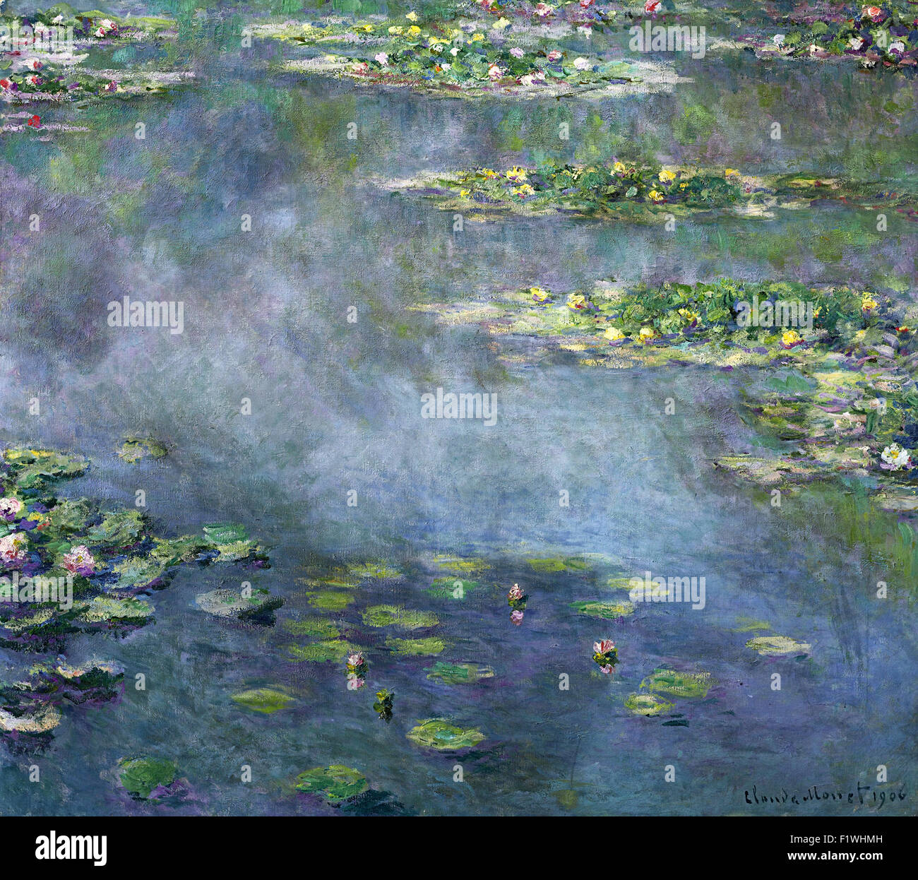 Claude Monet - Nymphéas 11 Stockfoto