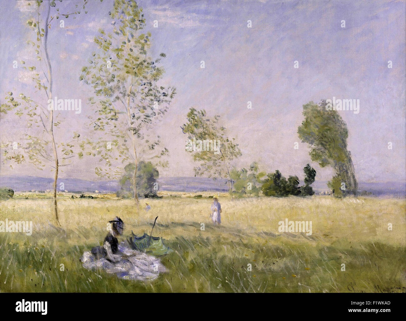 Claude Monet - Sommer Stockfoto