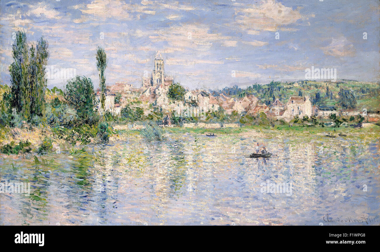 Claude Monet - Vétheuil im Sommer Stockfoto