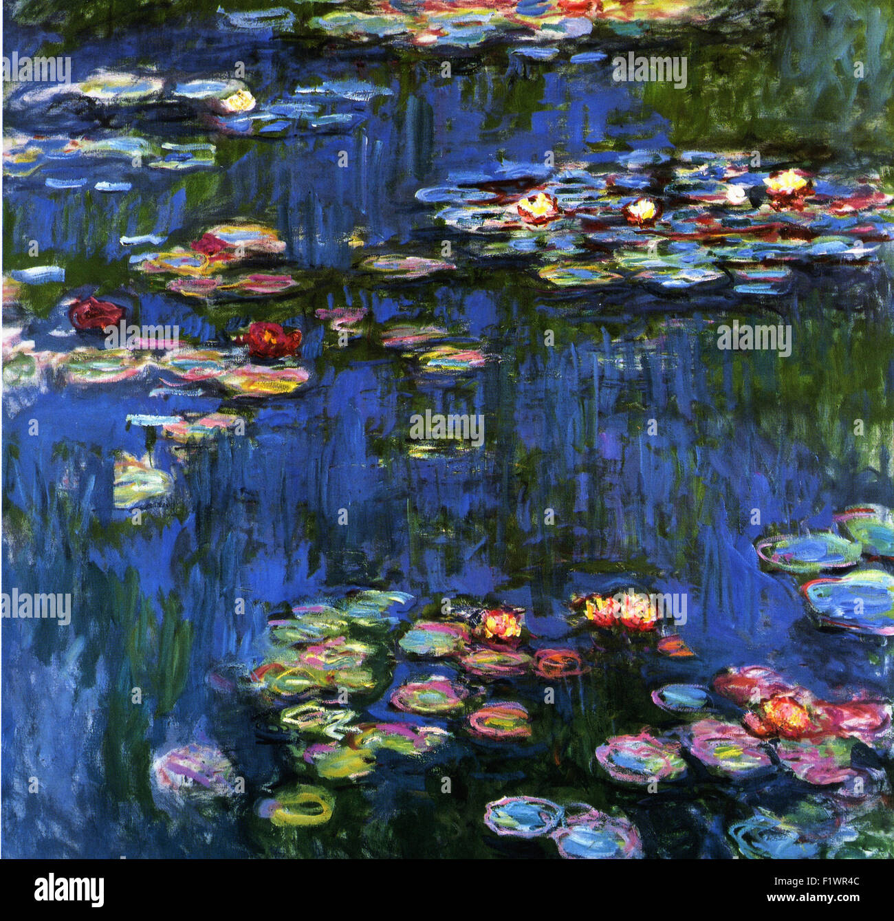 Claude Monet - Wasser Lilies37 Stockfoto