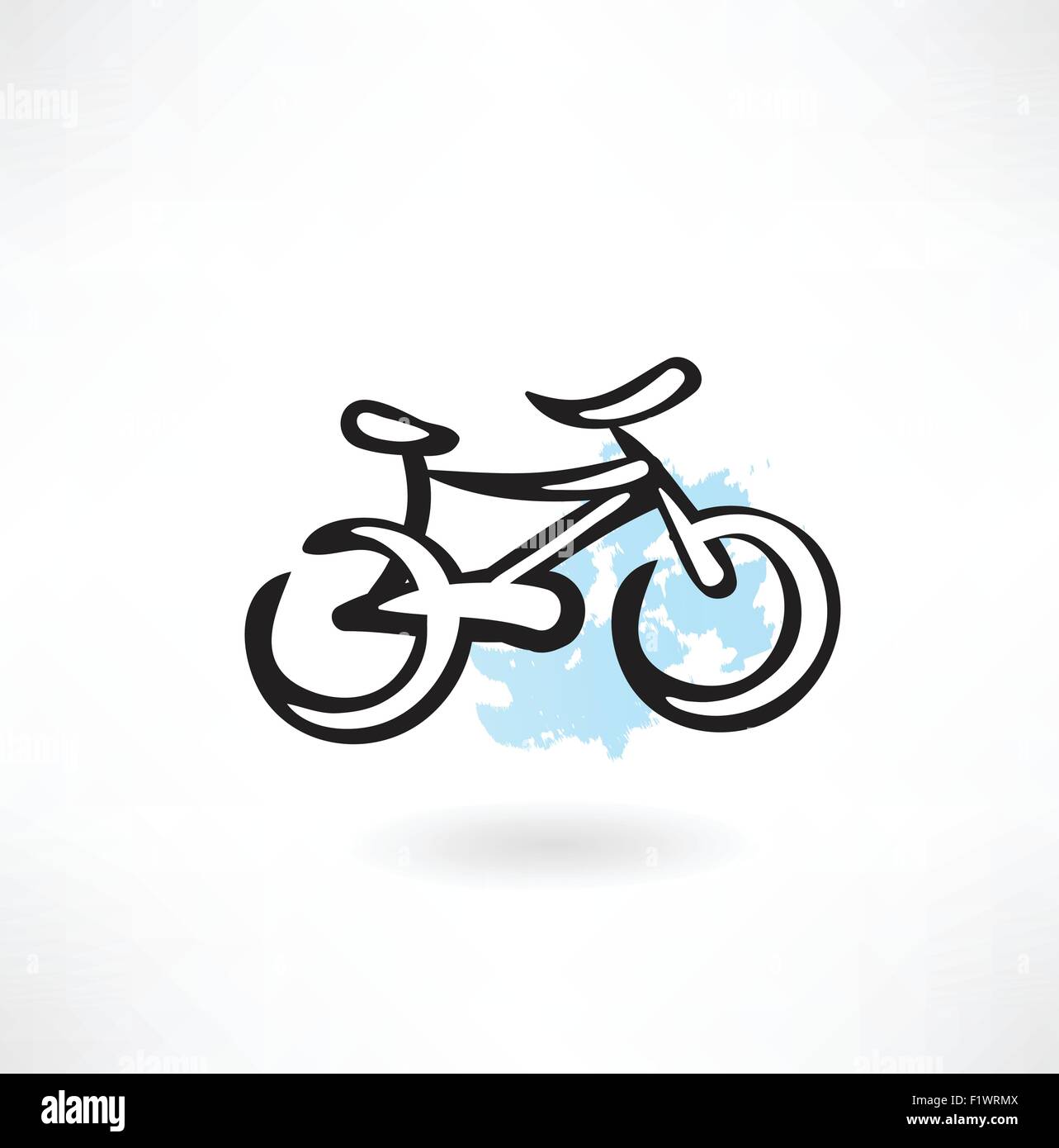 Fahrrad-Symbol Stock Vektor