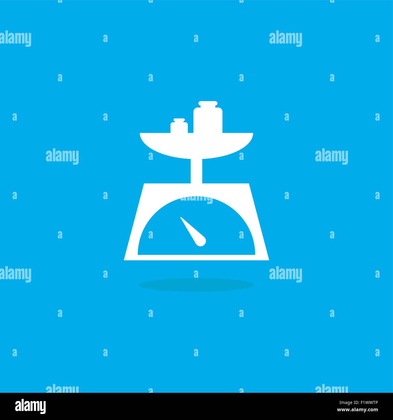 Küche-Skala-Symbol Stock Vektor