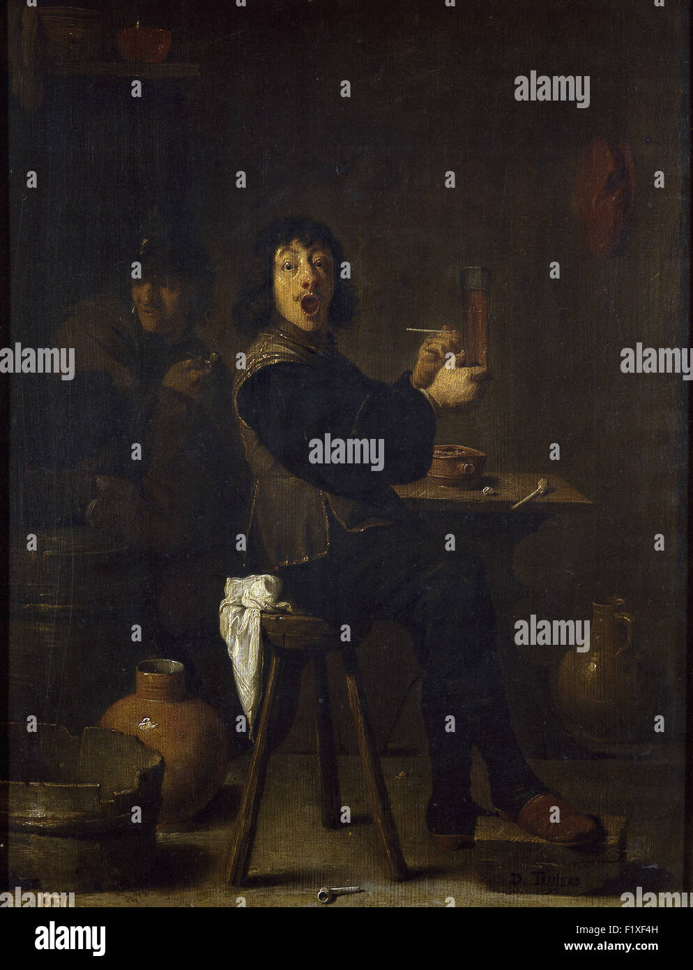 David Teniers der jüngere - der Neokons Soldat Stockfoto
