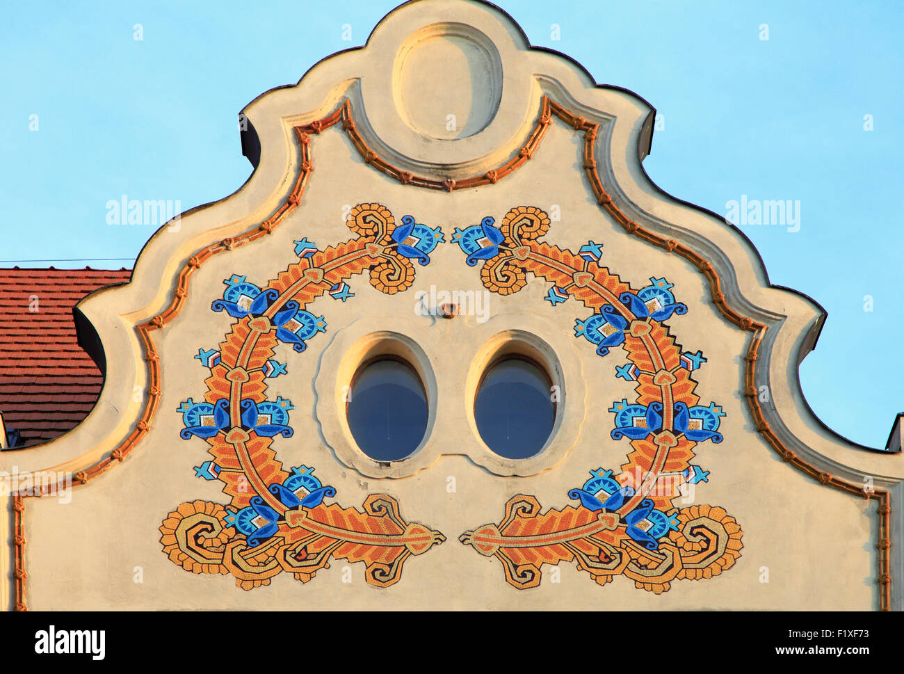 Ungarn, Szeged, Jugendstil-Architektur, Stockfoto