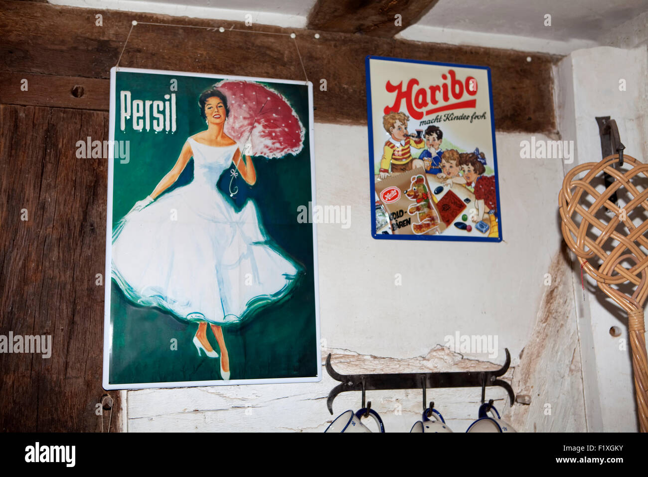 Händler Shop aus der Nachkriegszeit, Deutschland, Europa, Stockfoto