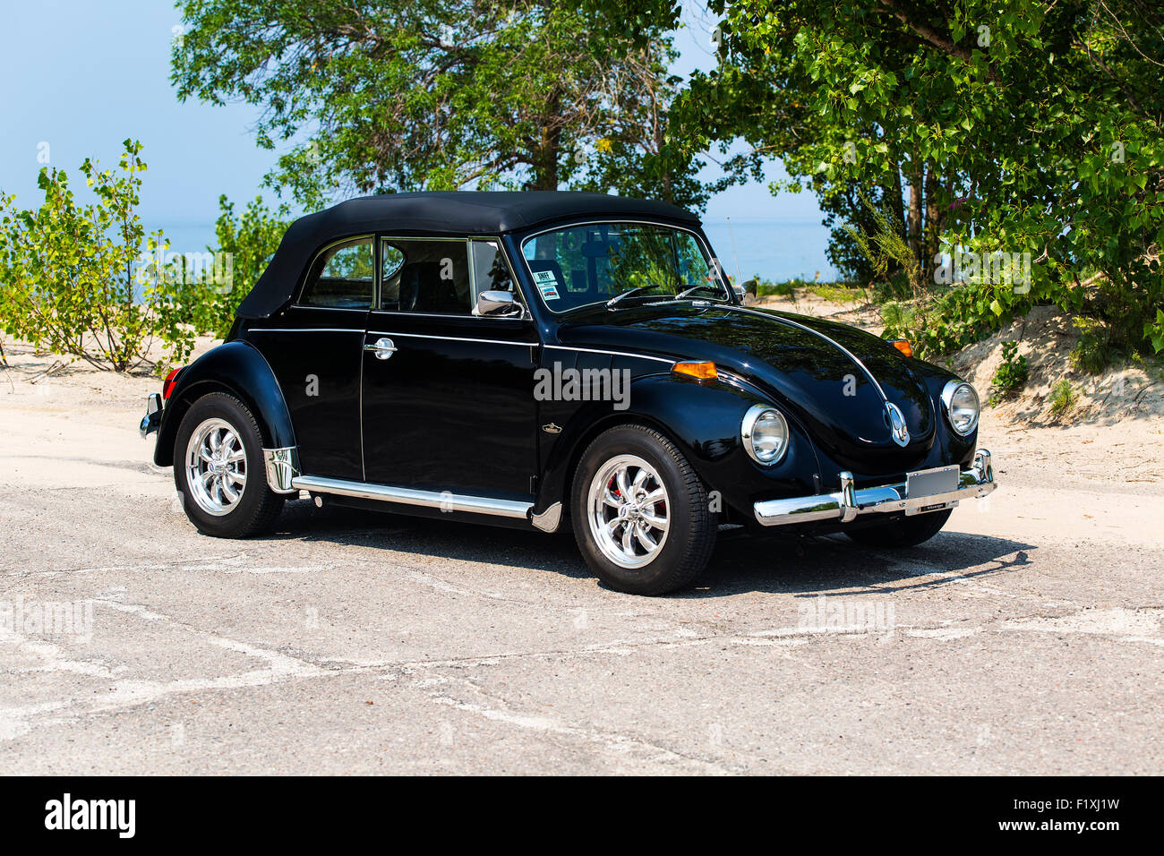 1972 Volkswagen Cabrio Karman Coach gebaut Cabrio Stockfoto