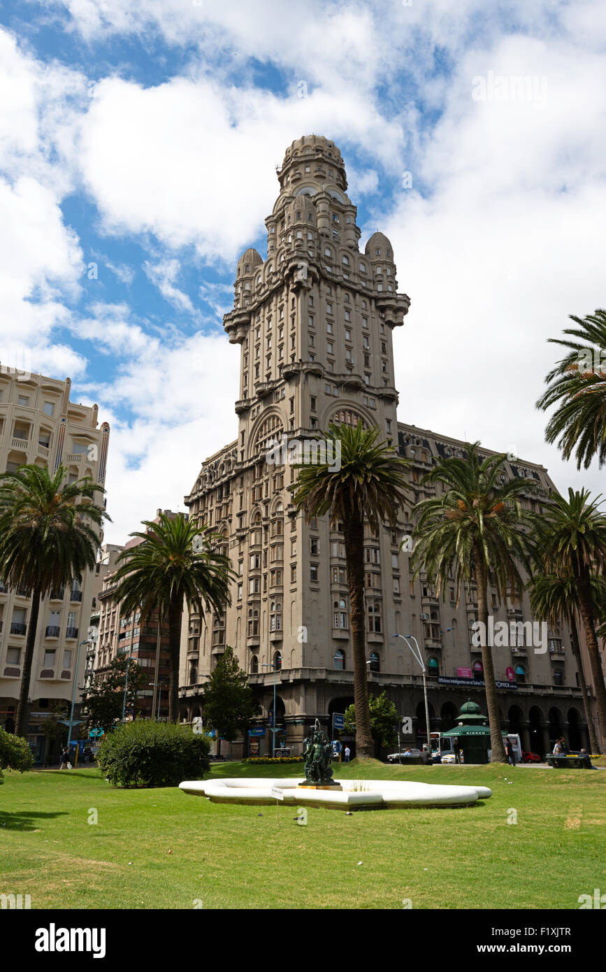 Montevideo, Uruguay, Palacio Salvo Stockfoto