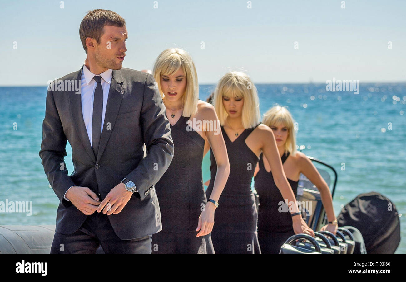 DER TRANSPORTER BETANKT 2015 EuropaCorp USA Film mit Ed Skrein Stockfoto