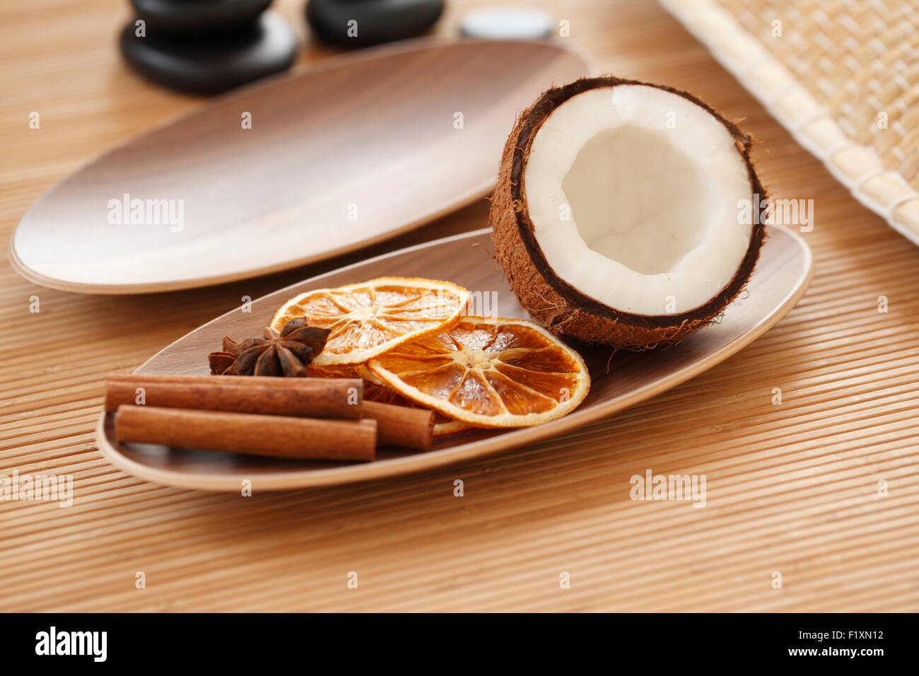 Spa-Werkzeuge Stockfoto