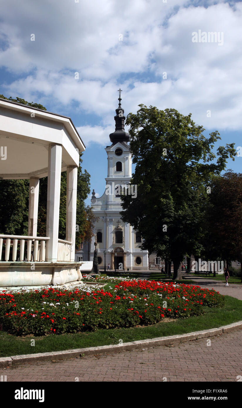 Kathedrale der Hl. Teresa von Avila in Bjelovar, Kroatien am 6. September 2013 Stockfoto