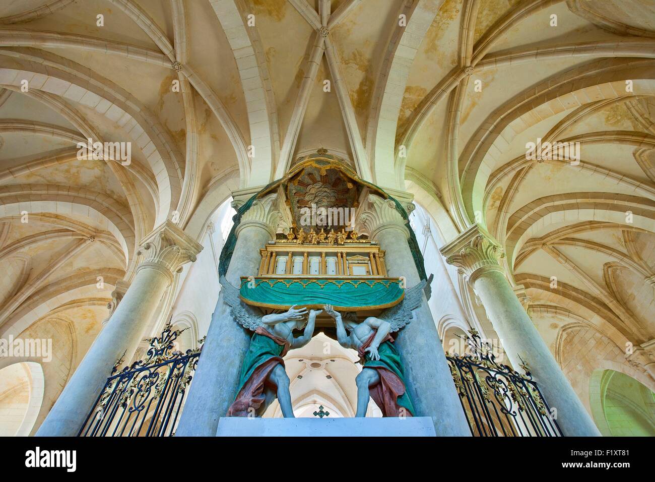 Frankreich, Yonne, ehemalige Zisterzienser-Abtei von Pontigny Stockfoto