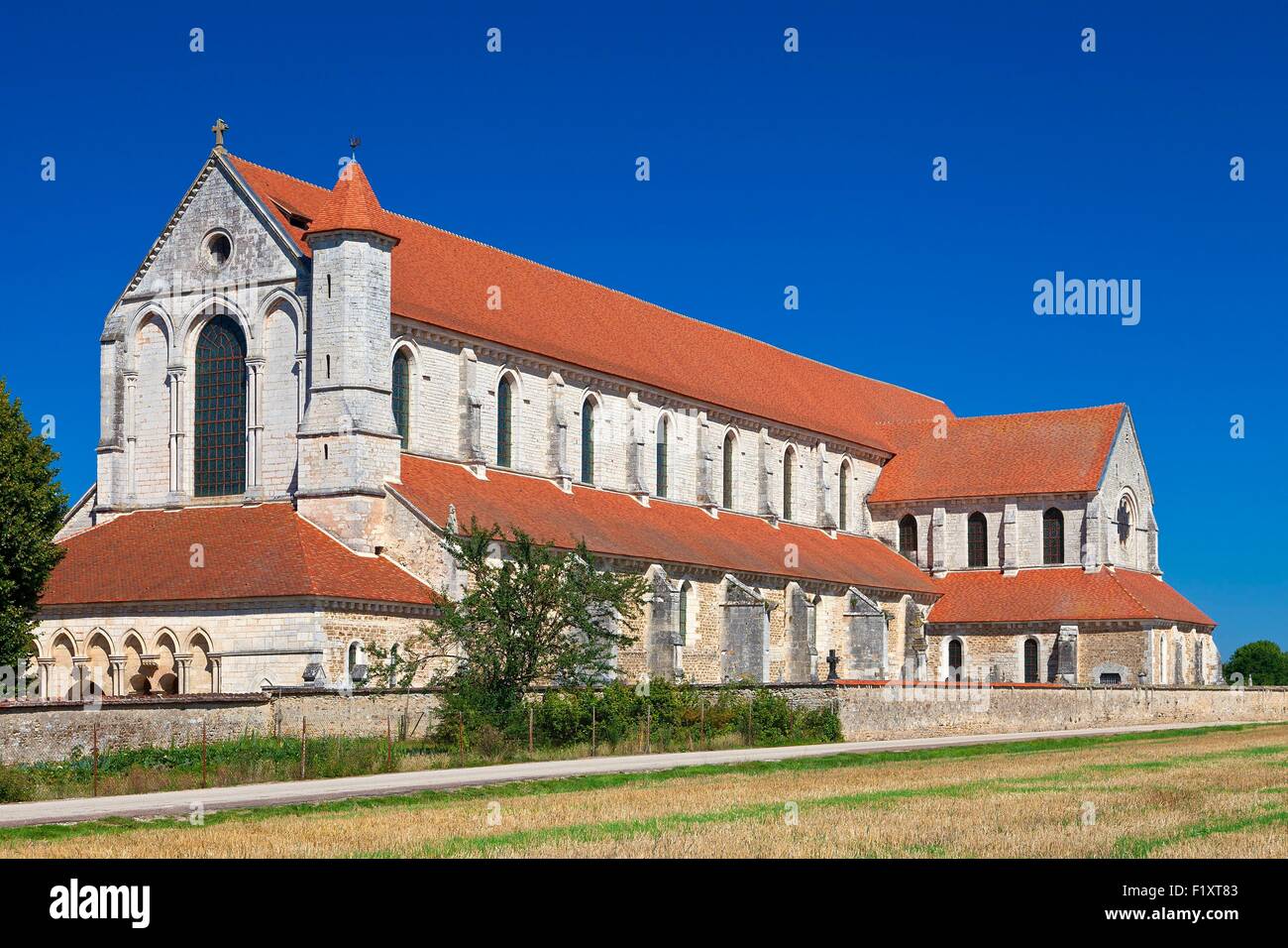 Frankreich, Yonne, ehemalige Zisterzienser-Abtei von Pontigny Stockfoto
