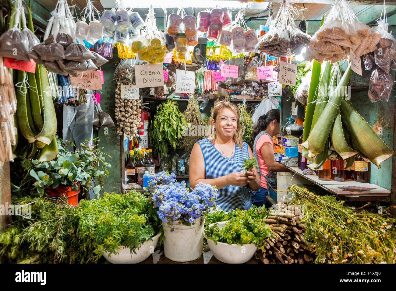 Costa Rica, San José, Innenstadt, zentrale Mercado (Central Market) Stockfoto