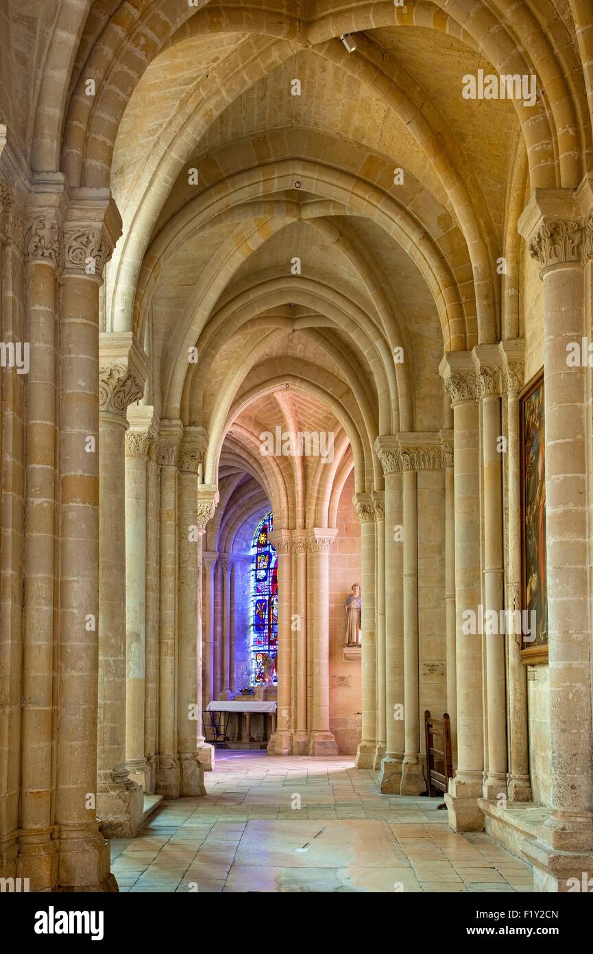 Frankreich, Oise, Senlis, die gotische Kathedrale Notre-Dame Stockfoto