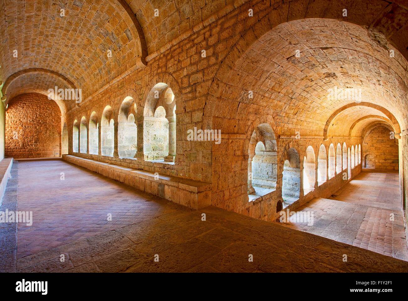 Frankreich, Var, Zisterzienser Abtei von Thoronet Stockfoto