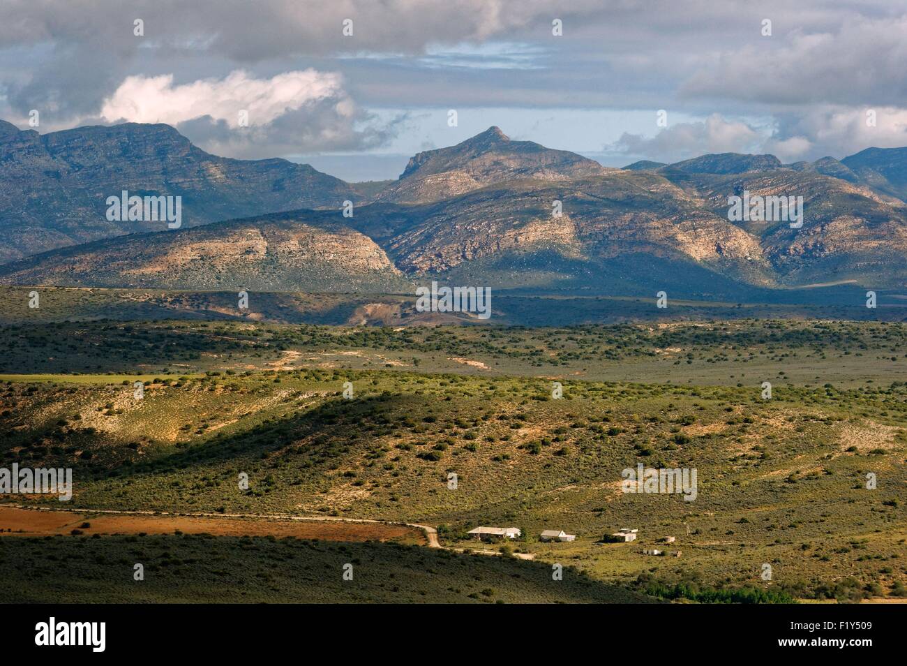 Südafrika, Western Cape, kleine Karoo, auf der Straße 62 Stockfoto