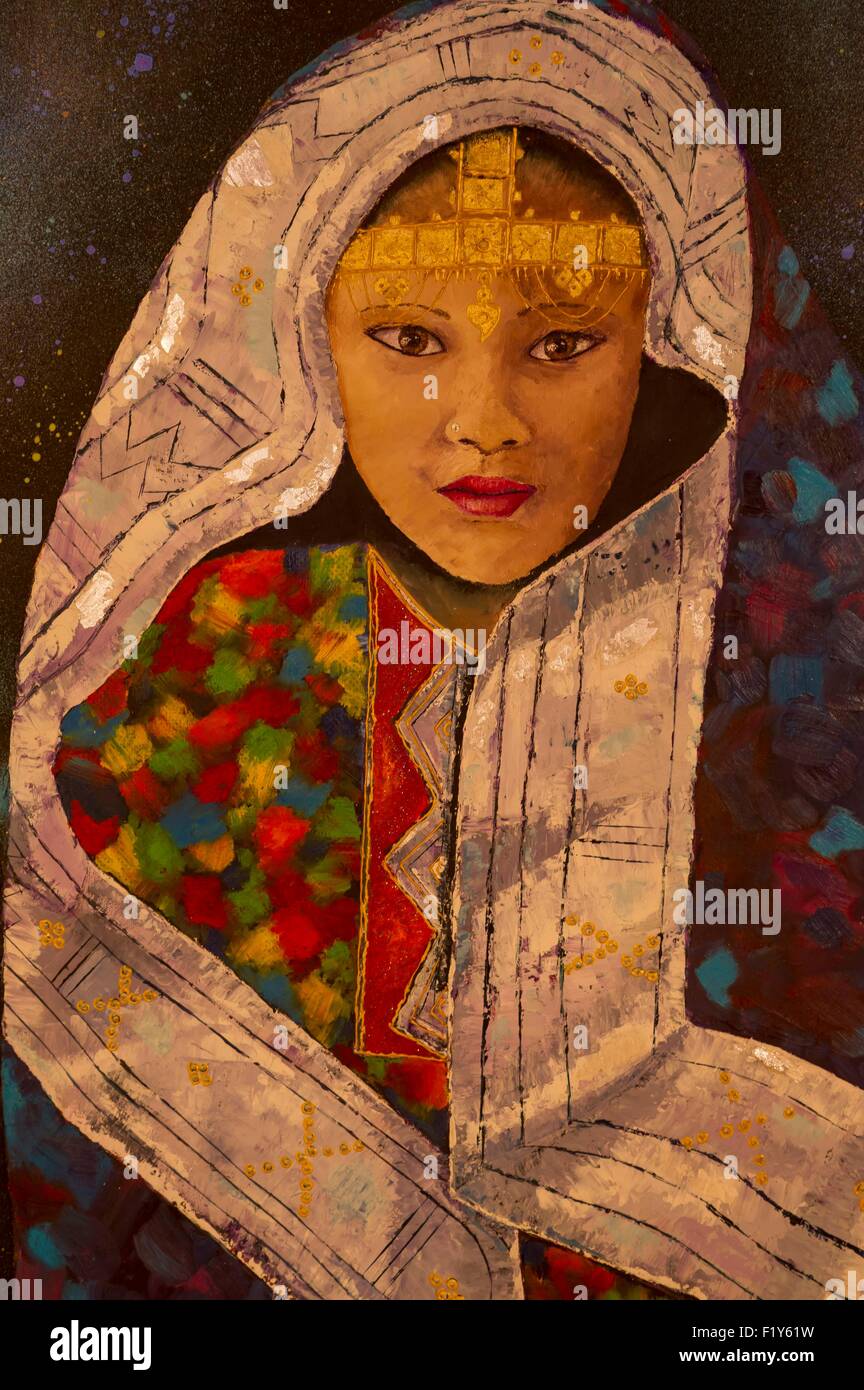 Oman, Maskat, Bait al Zubair museum Stockfoto