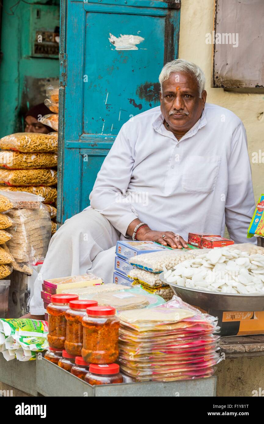 Indien, Rajasthan Zustand, Nagaur, dem Hauptmarkt Stockfoto