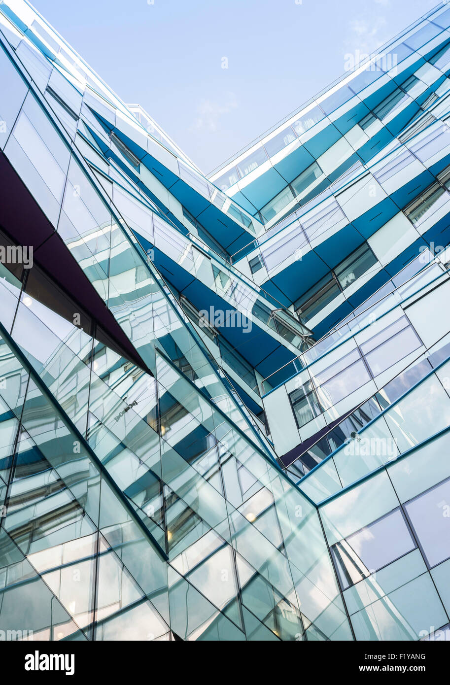 Das Cube-Gebäude, Birmingham, England Stockfoto