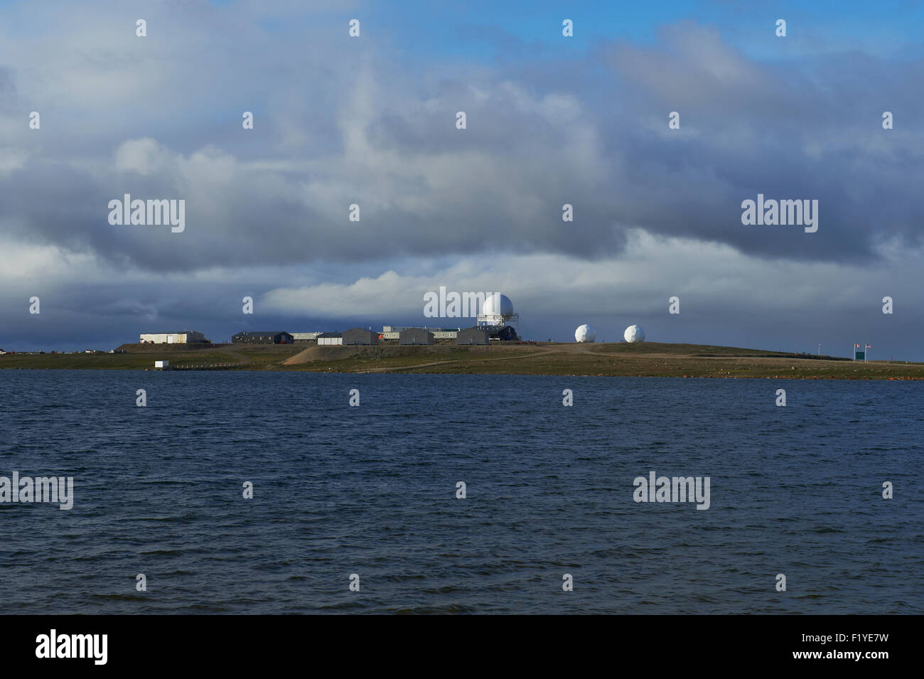 Kanada, Tau, Nunavut, Nordpolarmeer, Frühwarnung Stockfoto