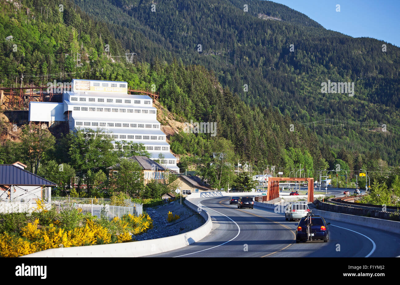 Kanada, Britannia Beach, Squamish-Lillooet Stockfoto