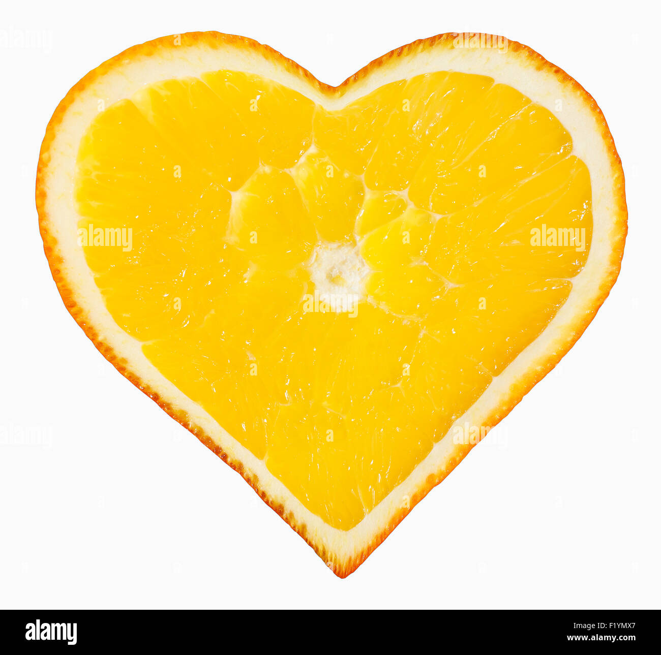 Kanada, in Scheiben geschnitten, Studio, Orange Stockfoto