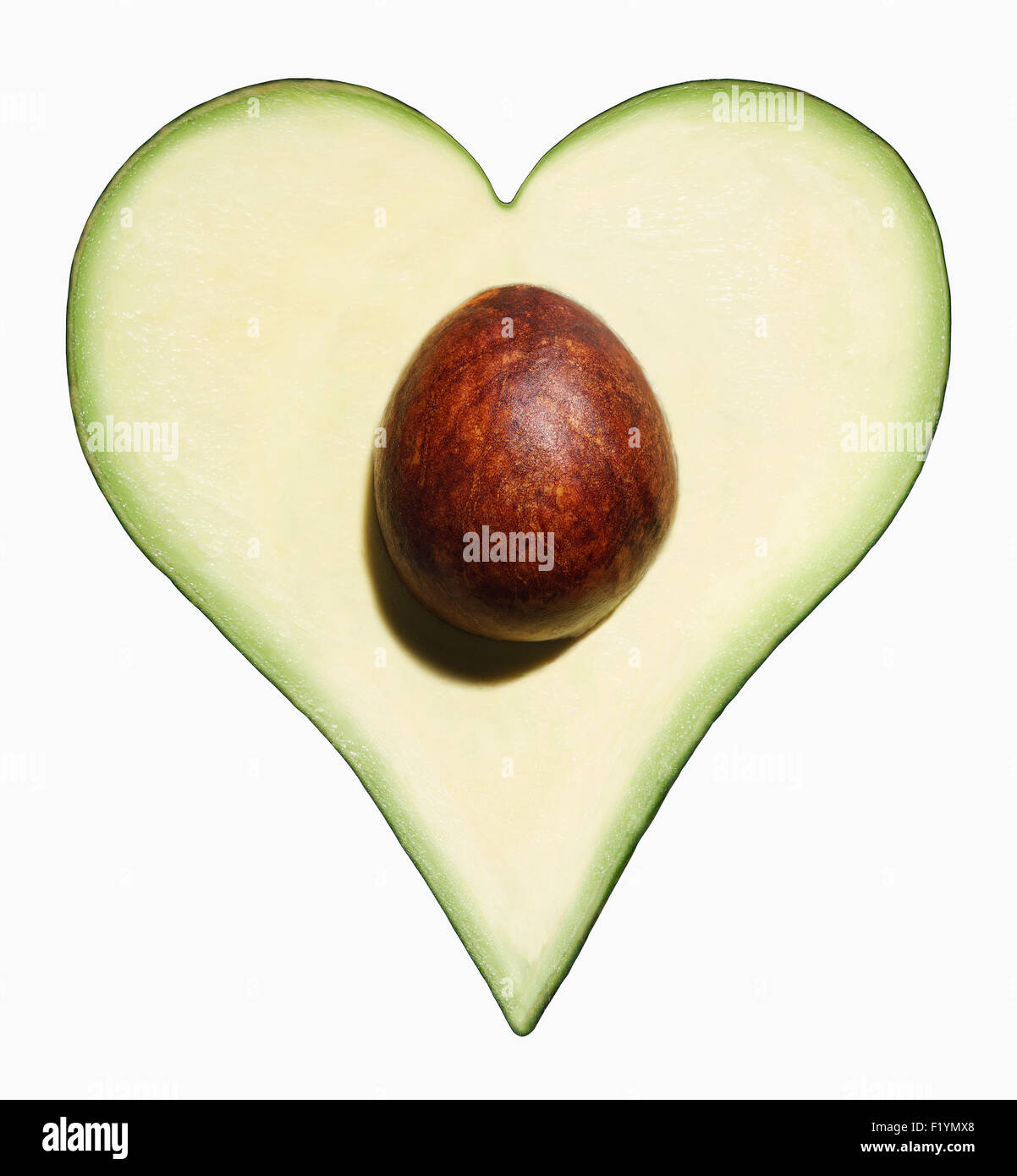 Kanada, in Scheiben geschnitten, Studio, Avocado Stockfoto