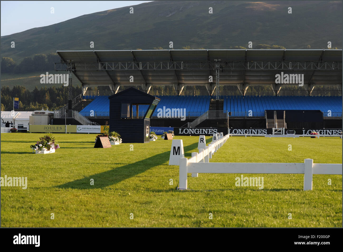 Blair Atholl, Schottland. 8. September 2015. Longines FEI European Eventing Championships 2015, Blair Castle Credit: Julie Priestley/Alamy Live-Nachrichten Stockfoto