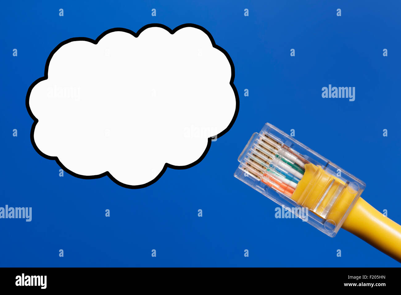 Fügen ein soziales Netzwerk, soziale Netzwerke, Individuum einem sozialen Netzwerk beizutreten, cloud-computing, cloud-Daten, Speicherung von Daten auf c Stockfoto