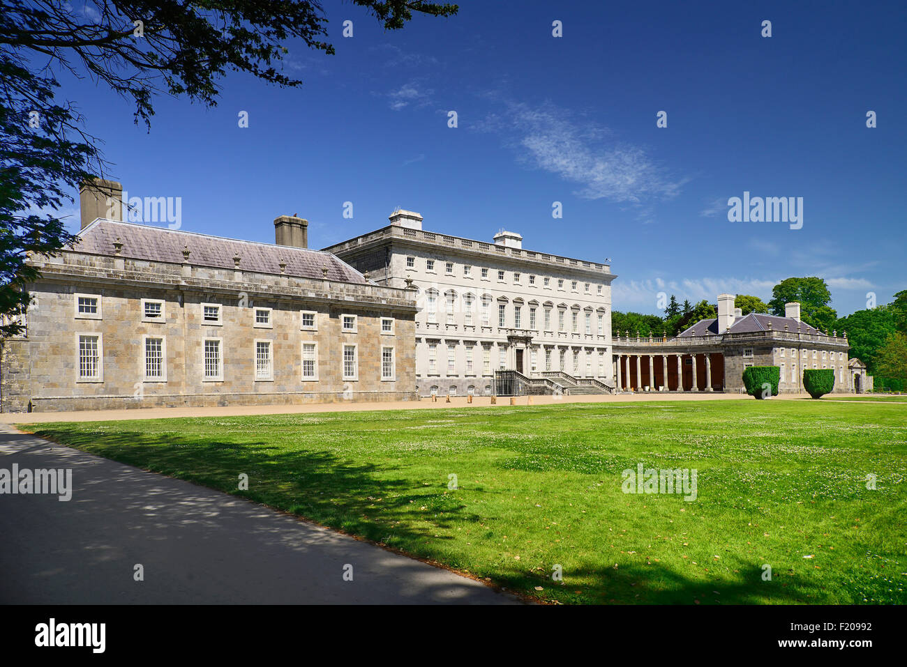 Irland County Kildare Celbridge Castletown House palladianische Landhaus gebaut im Jahre 1722 für William Conolly den Lautsprecher von der Stockfoto
