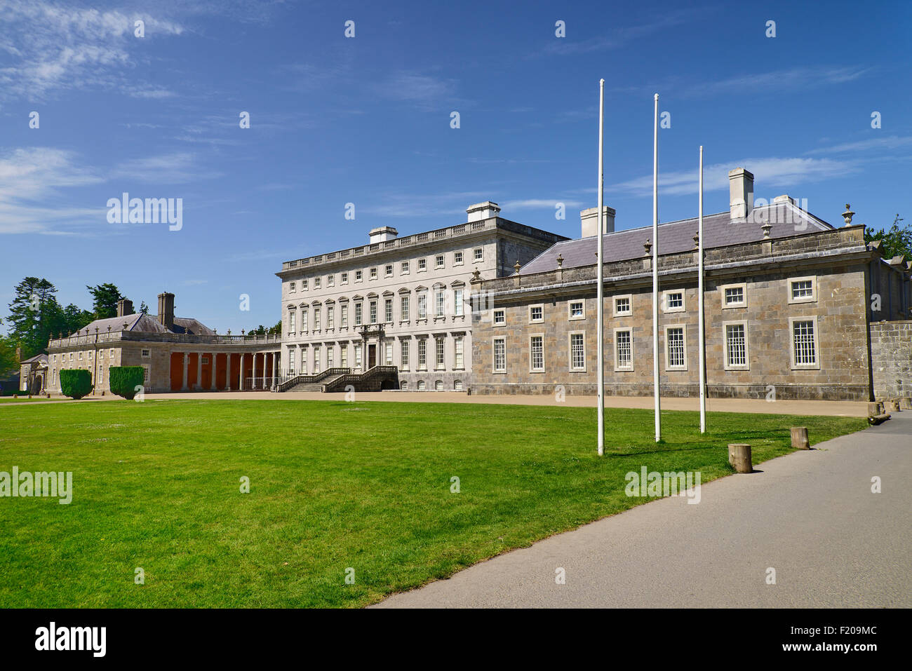 Irland County Kildare Celbridge Castletown House palladianische Landhaus gebaut im Jahre 1722 für William Conolly den Lautsprecher von der Stockfoto