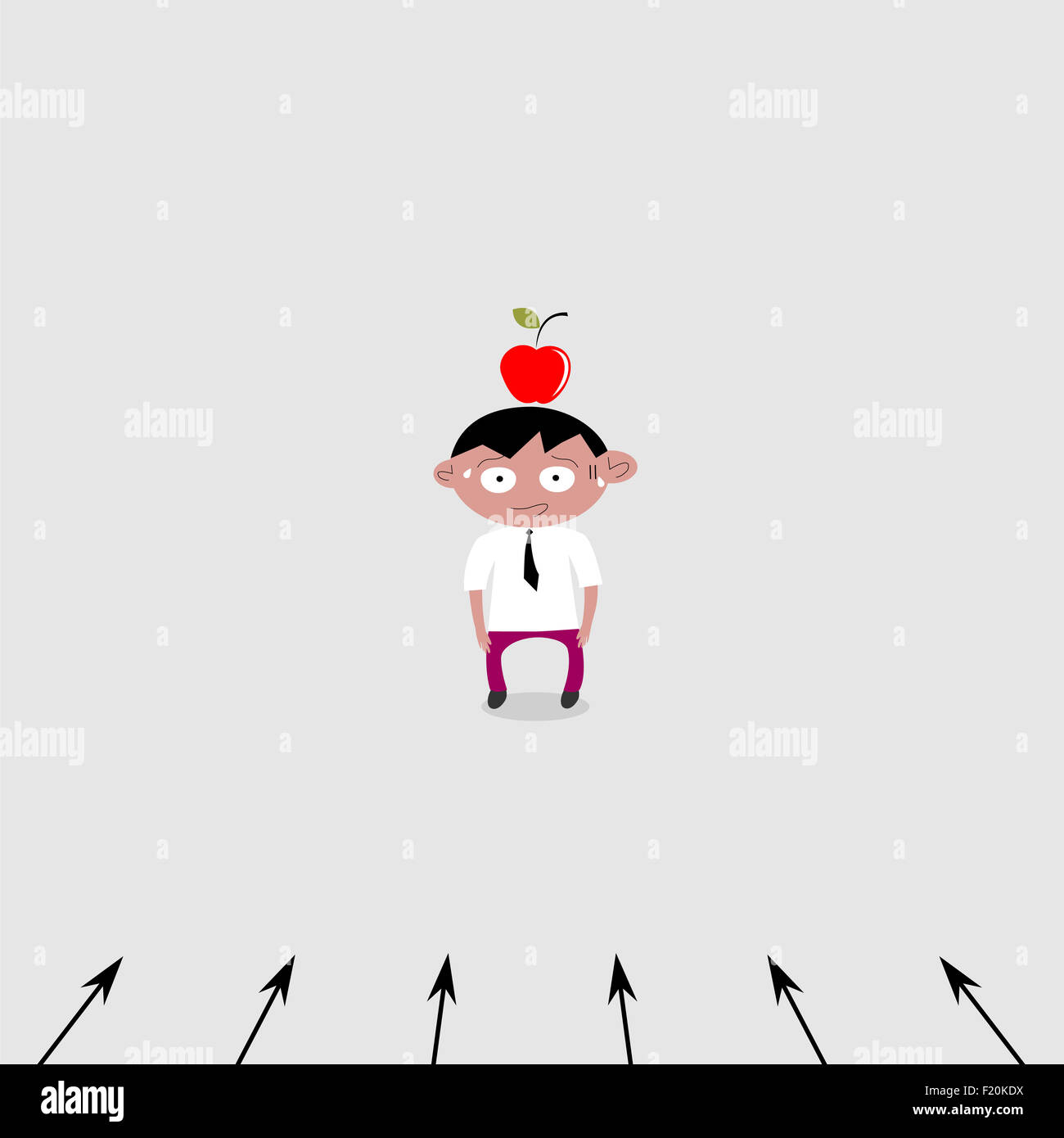 Marketing-Zielkunden. Erfolg, Konsum, Markt und Strategie, Lösung, bester Preis. Stockfoto