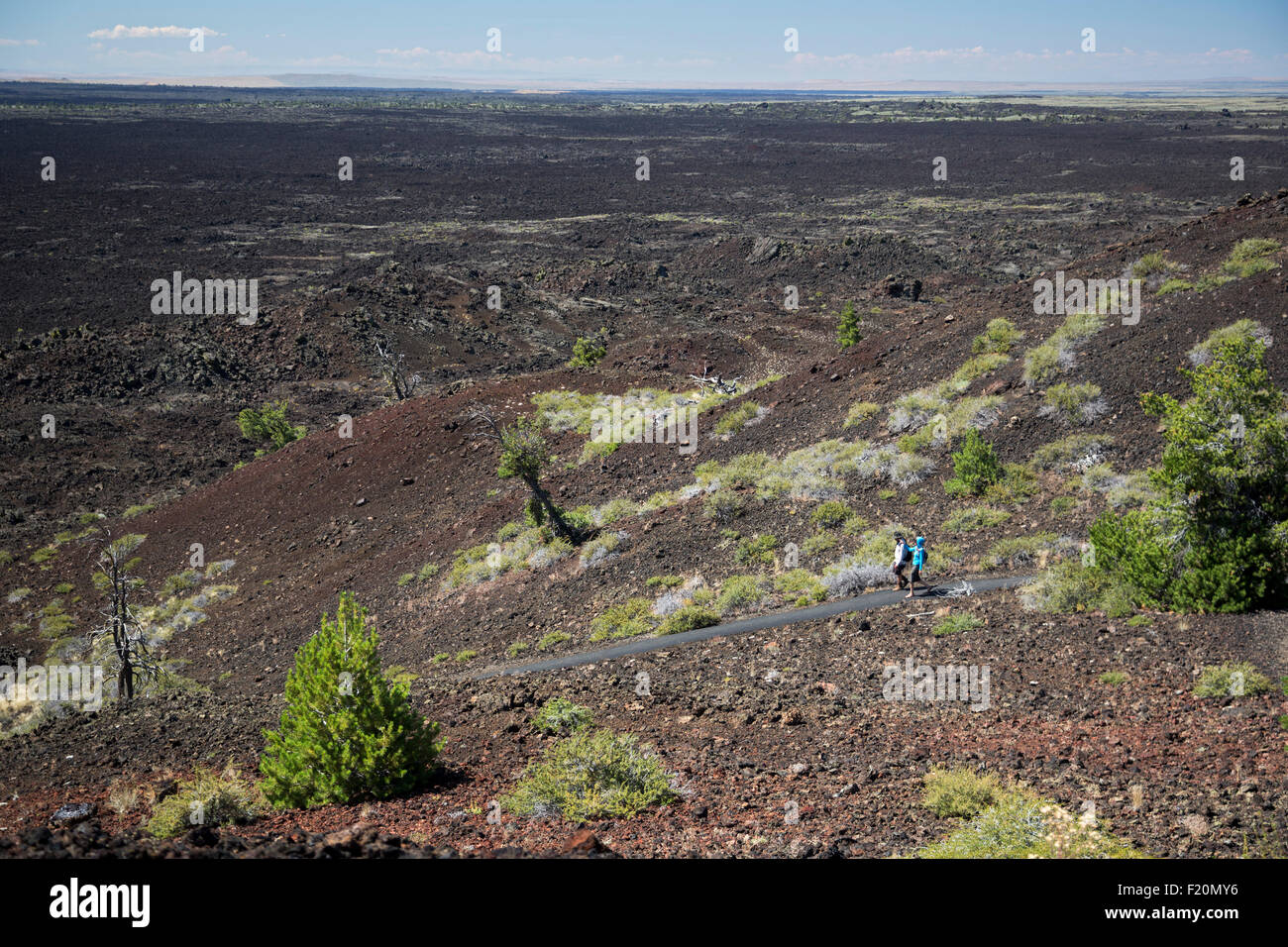 Arco, Idaho - Craters of the Moon National Monument. Stockfoto