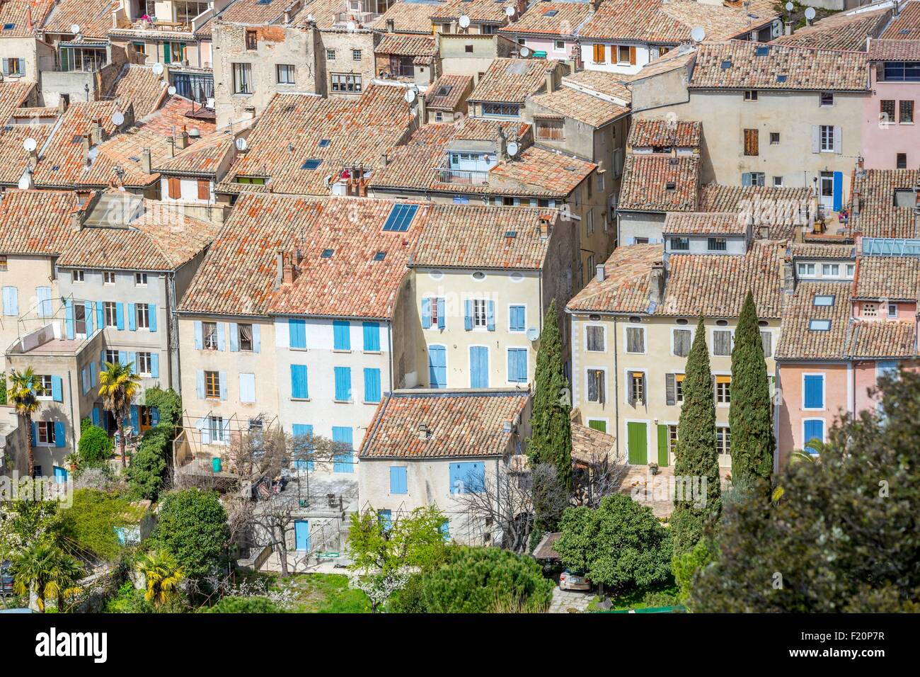 Frankreich, Drome, Nyons, Drôme provencale Stockfotografie Alamy