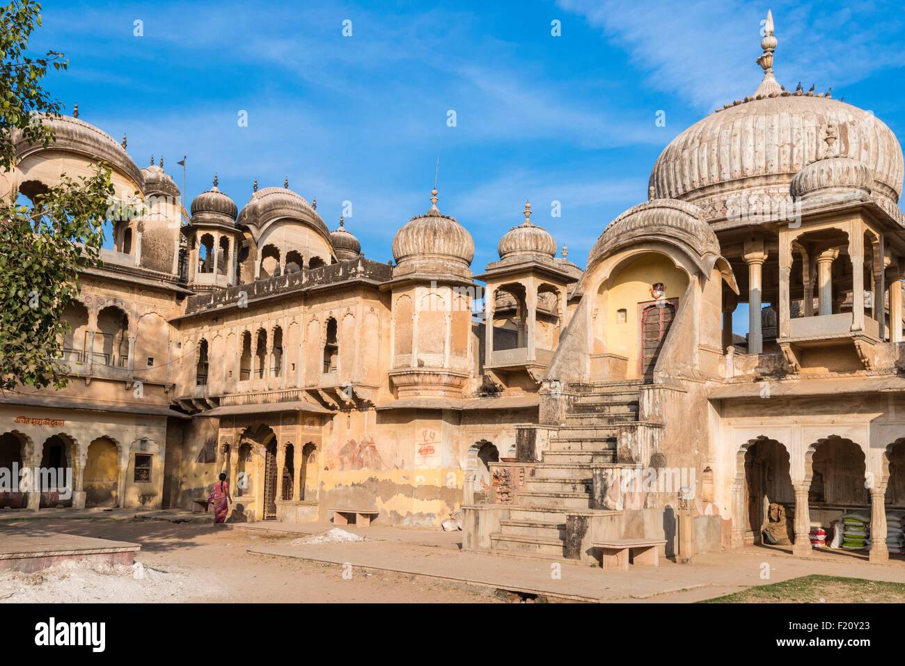 Indien, Bundesstaat Rajasthan, Shekhawati Region, Fürstenstaates, Ehrenmal Stockfoto