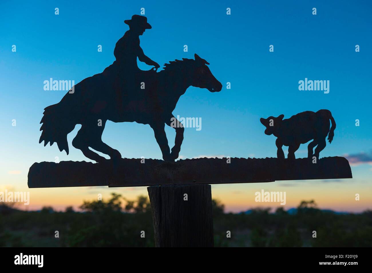 USA, Arizona, Tucson, White Stallion Ranch Stockfoto