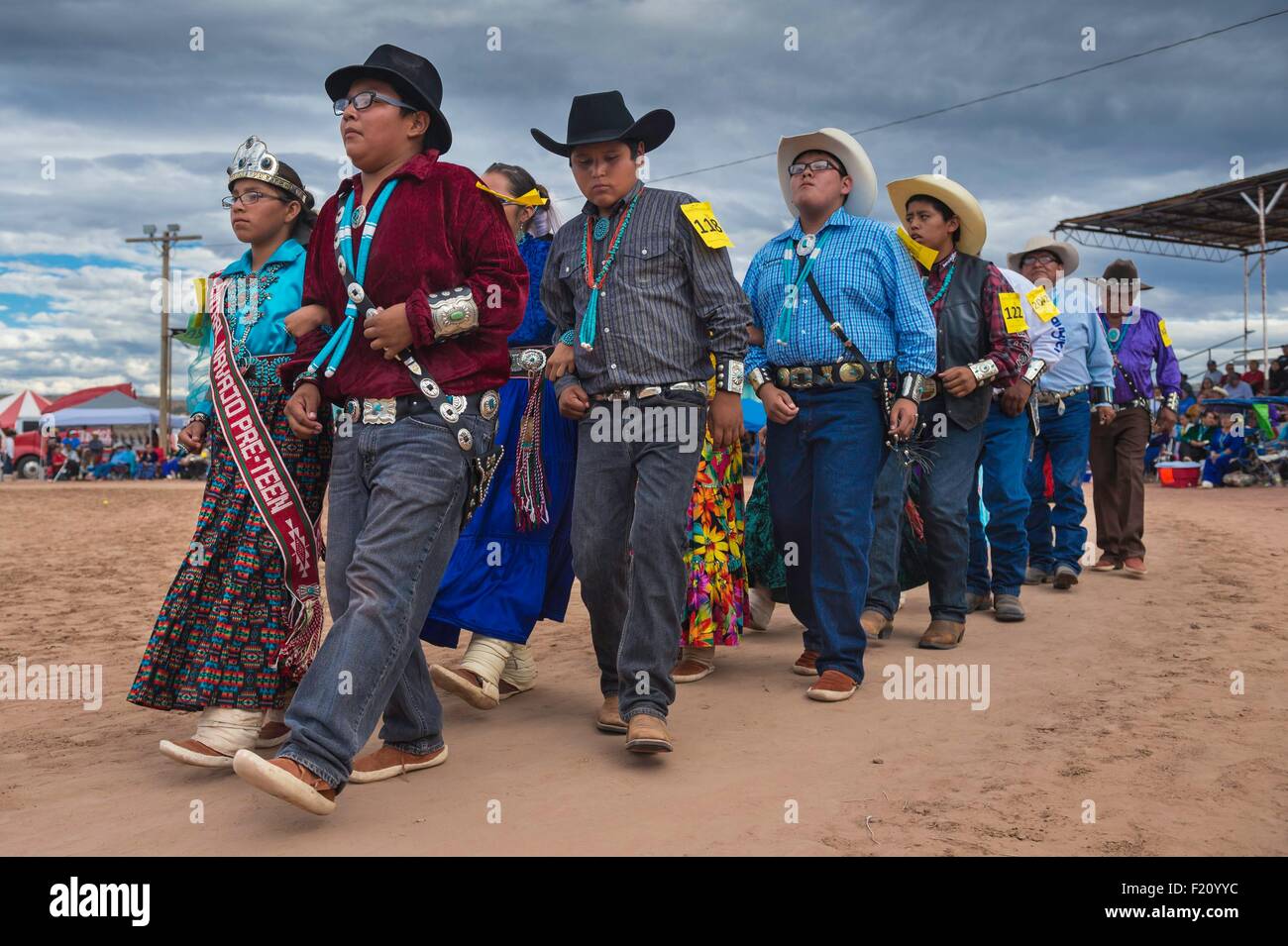 USA, Arizona, Window Rock, Festival Navajo-Nation-Messe Stockfoto