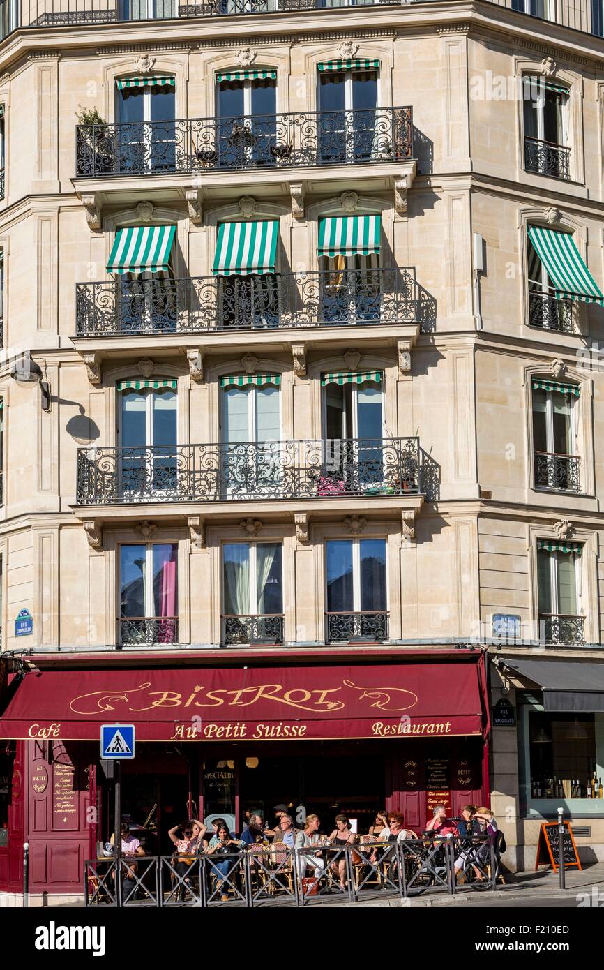 Frankreich, Paris, Odeon district, Café Le petit Suisse Stockfoto