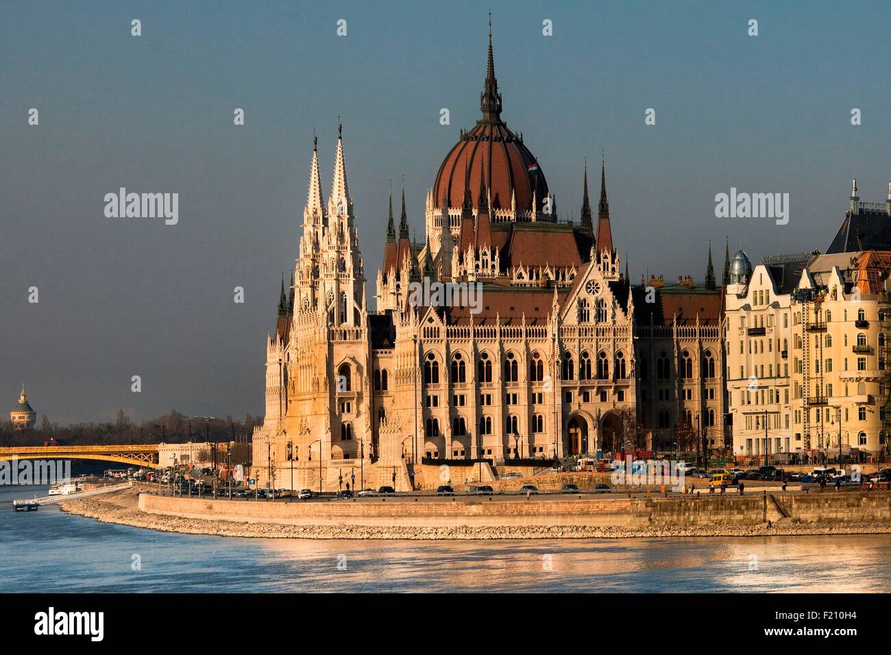 Ungarn, Budapest, Weltkulturerbe der UNESCO, das Parlament Stockfoto