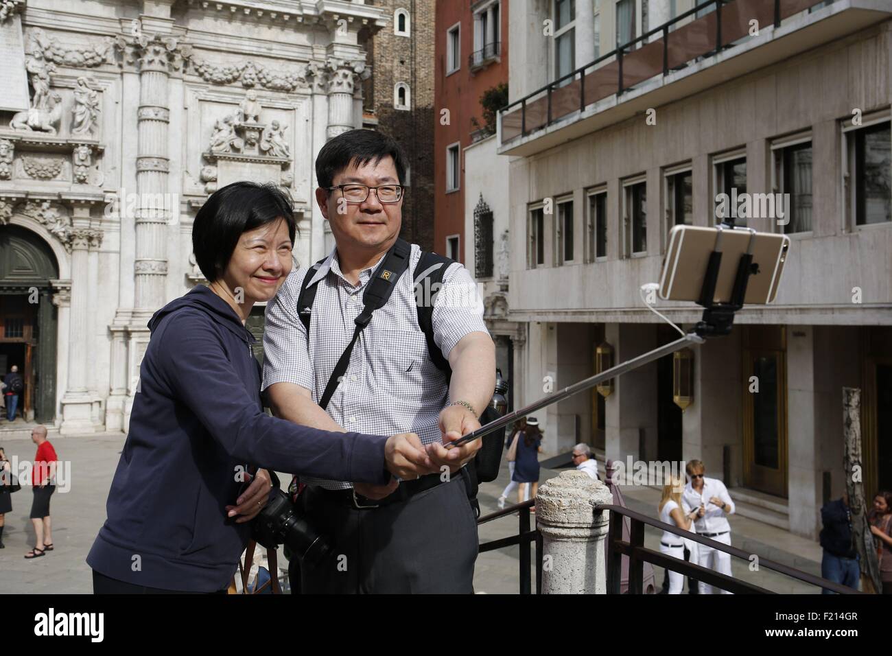 Italien, Venedig, die Stadt während der Biennale 2015 Stockfoto