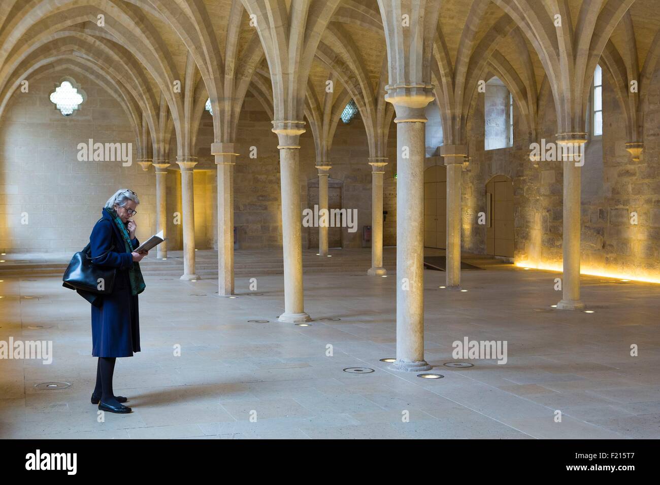 Frankreich, Paris, College des Bernhardinerordens, die Zisterzienser Kirchenschiff Stockfoto