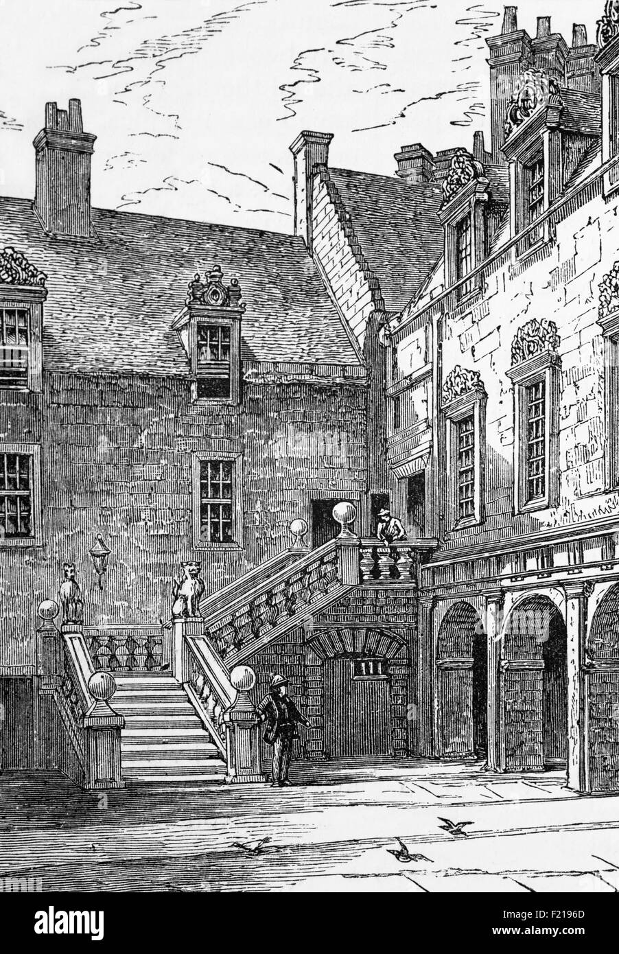 Das Principal's House in der University of Glasgow wurde 1451 gegründet. Ursprünglich in der High Street gelegen, befindet sich der Hauptcampus seit 1870 auf Gilmorehill im West End der Stadt. Es ist die viertälteste Universität in der englischsprachigen Welt und eine von Schottlands vier alten Universitäten, Edinburgh, Aberdeen und St Andrews, und Teil der schottischen Aufklärung während des 18th. Jahrhunderts. Stockfoto