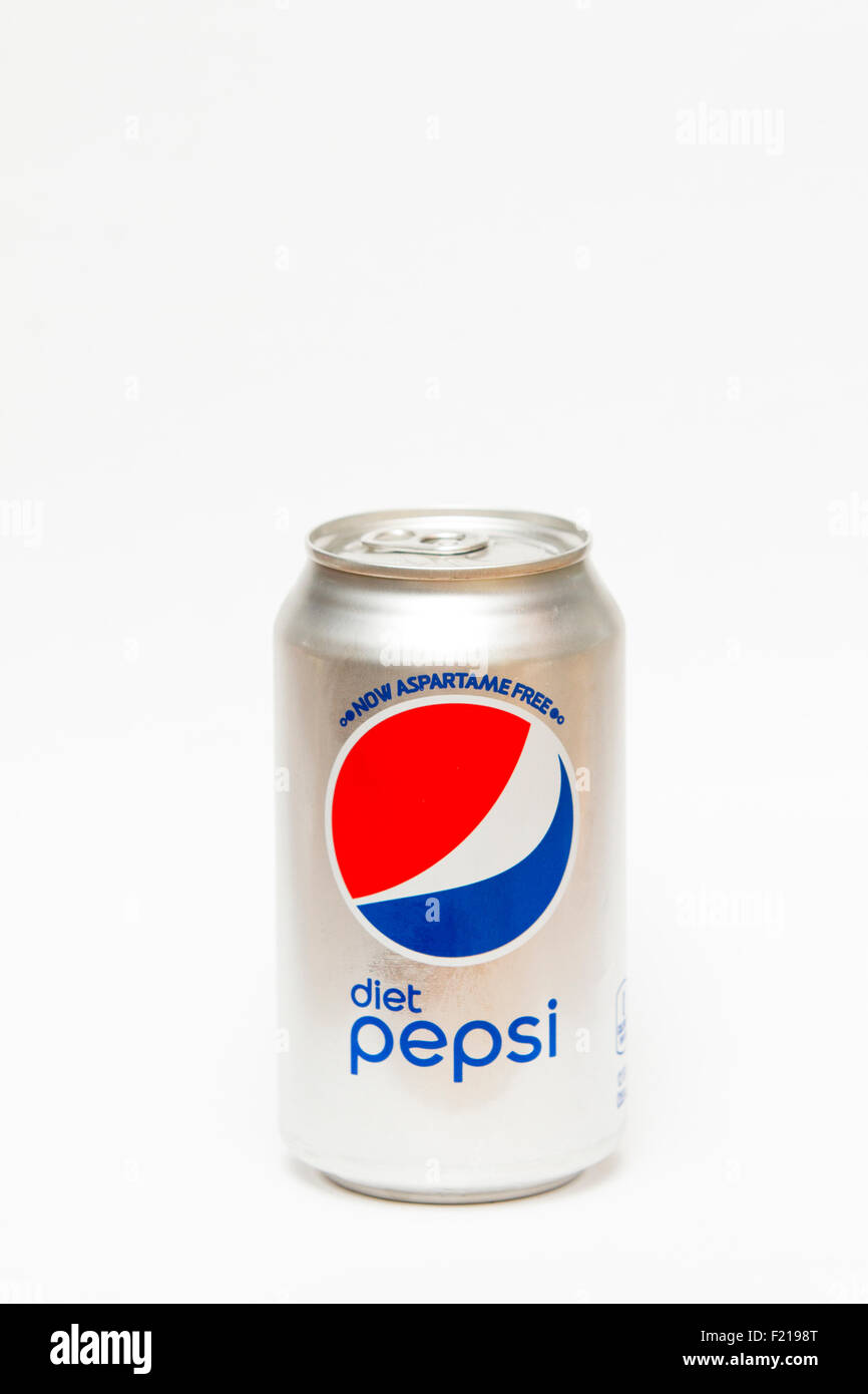 Die neue Diät-Pepsi ohne Aspartam mit Splenda ersetzte Stockfotografie -  Alamy